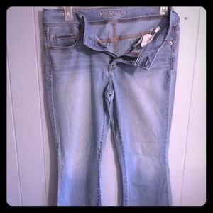 Size 14 Kick Boot American Eagle Lightwash Jeans